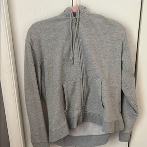 Women’s Gray Zip-Up Hoodie
